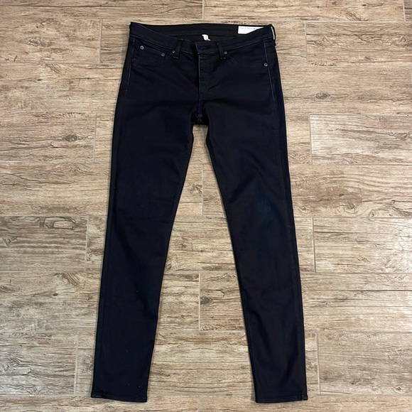 Rag and Bone skinny Jean dark indigo size 31❤️🤯 - Picture 2 of 6